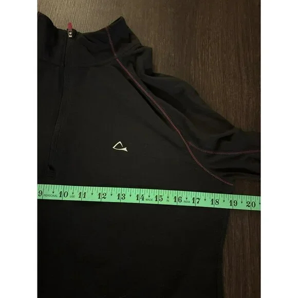Paradox Merino Blend 1/4 Zip Pullover Top Size L - Picture 3 of 8
